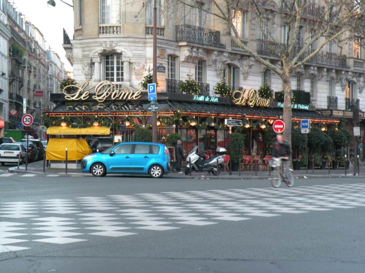  brasserie Le Dôme à Montparnasse